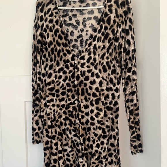 Torrid Leopard Print Cardigan - Picture 1 of 2